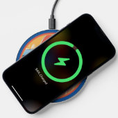Tropical Beach Escape - Personalized Summer Wireless Charger (Phone)