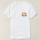Tropical Beach Family Vacation Custom Front & Back