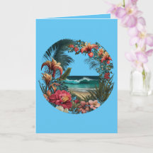 Tropical Beach Flowers Floral Island Paradise Life