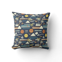 Tropical Beach Fun Pattern