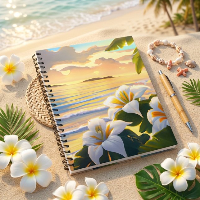 Tropical Beach, Hawaii Notebook (Creator Uploaded)
