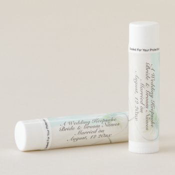 Tropical Beach Heart Palms Lip Balm by Wedding_Trends at Zazzle