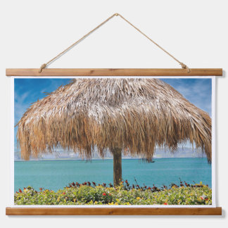 Tropical Beach Hut Wall Art Coastal Decor