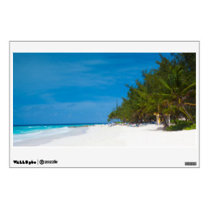 Tropical Beach in Barbados Wall Sticker
