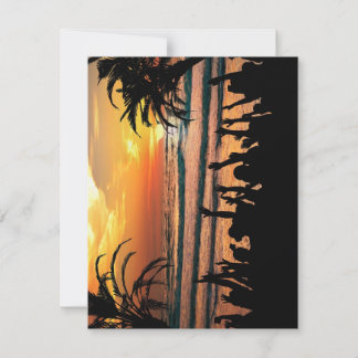 Tropical Beach Invitations