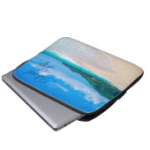 Tropical Beach Island Life Laptop Sleeve (Front Bottom)