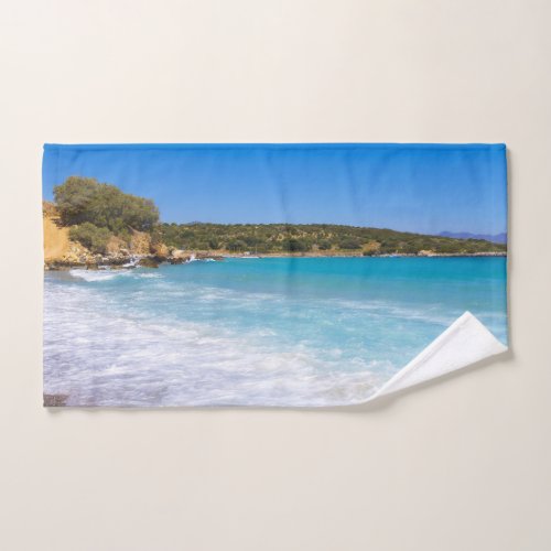Tropical Beach Island Paradise Photo Bath Towel Set