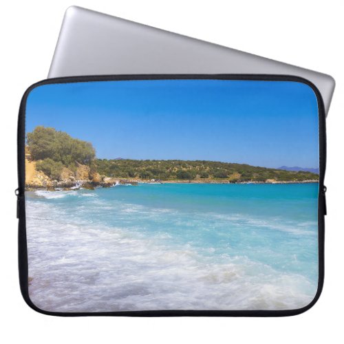Tropical Beach Island Paradise Photo Laptop Sleeve