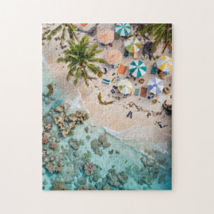 Tropical Beach Jigsaw Puzzle