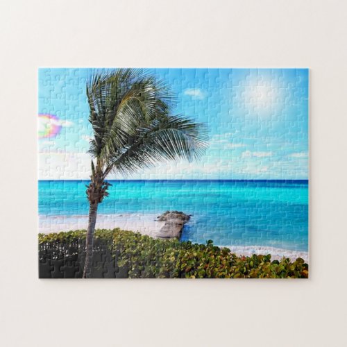 Tropical Beach Jigsaw Puzzle