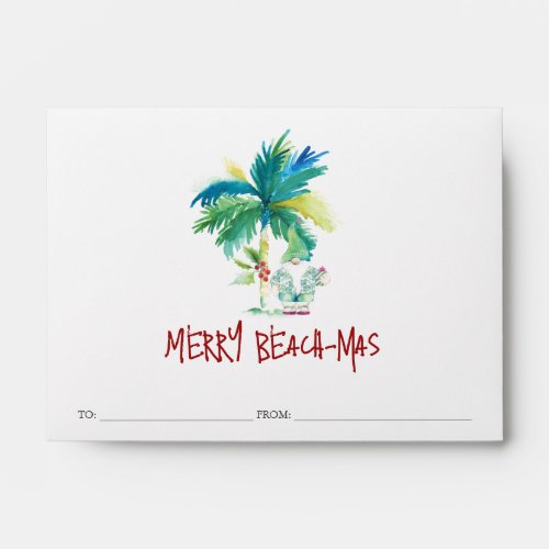 Tropical Beach_mas Money Envelope