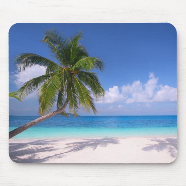 Tropical Beach Mouse Pad (Front)