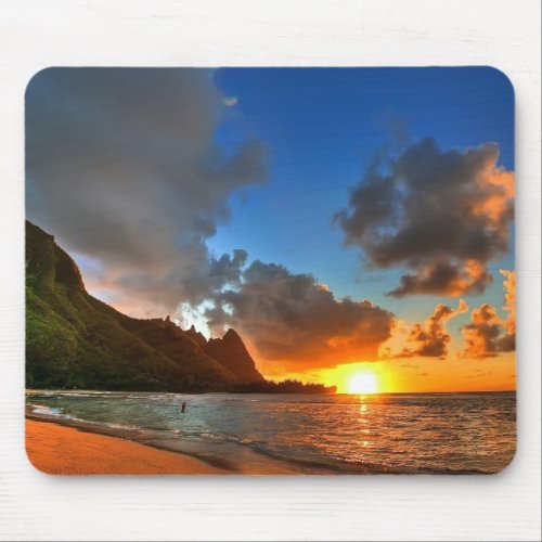 Tropical Beach Mouse Pad