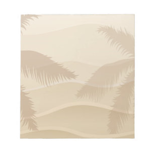 Tropical Beach Notepad