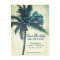 Tropical Beach Palm Tree Key West Save the Date