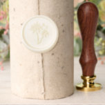 Tropical Beach Palm Tree Wedding Monogram Wax Seal Stamp<br><div class="desc">Add an elegant,  tropical touch to your wedding invitations and correspondence with this wax seal and stamp kit featuring a monogram of two palm trees and each of your first name initials. Perfect for tropical,  beach and destination weddings.</div>