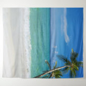 Tropical Beach Palm Trees Photobooth Backdrop | Zazzle