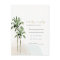Tropical Beach Palm Trees Watercolor Wedding Rsvp