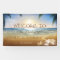 Tropical Beach,Palms, Seashells  Wedding Banner