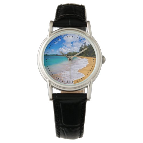 Tropical beach paradise Hawaii Watch