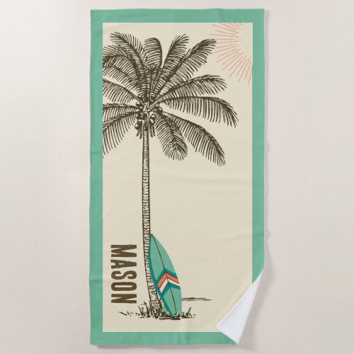 Tropical Beach Party Towel Party Favors