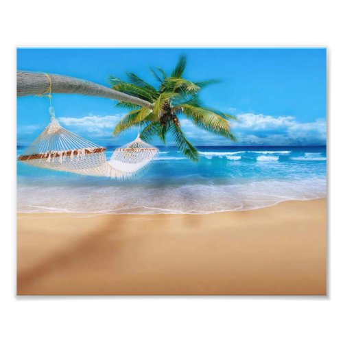 Tropical Beach Photo Print