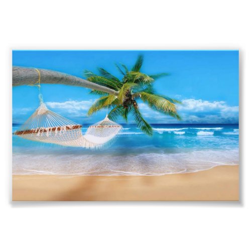 Tropical Beach Photo Print