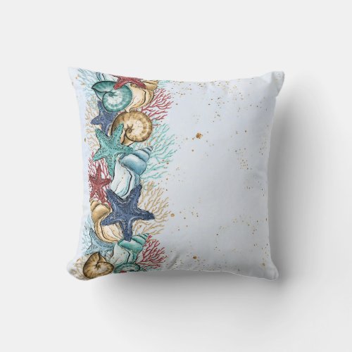 Tropical Beach Pillow