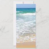 Tropical Beach Rack Card (Front)