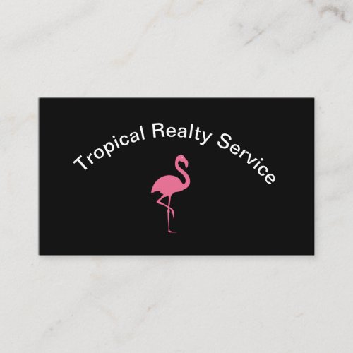 Tropical Beach Real Estate Business Card
