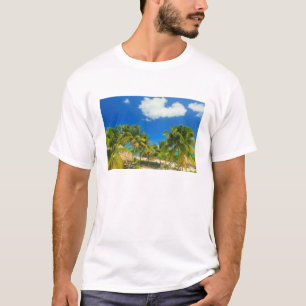 Tropical beach resort, Belize T-Shirt