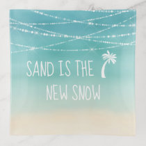 #Tropical Beach Sand is the New Snow Florida Trinket Tray