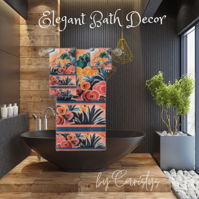 Tropical Beach Scene Towel (Creator Uploaded)