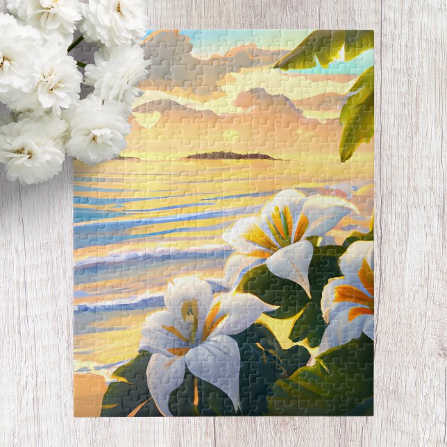 Tropical Beach Scenery Jigsaw Puzzle (Creator Uploaded)