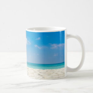 Tropical Beach Sea Sand Sky & Summer Day Coffee Mug