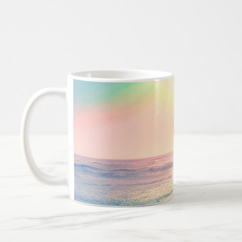 Tropical Beach Sea Sun Colorful Summer Coffee Mug