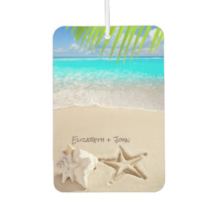 Tropical Beach,Seastar,Seashell Air Freshener