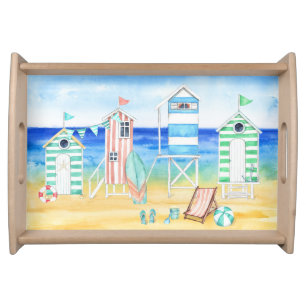 Tropical Beach Serving Tray