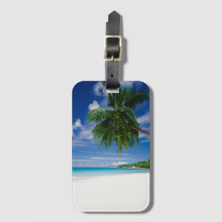 Tropical Beach | Seychelles Luggage Tag