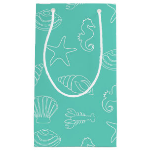 Tropical Beach Shell Favor Gift Bag