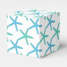 Tropical Beach Shell Favor Gift Box