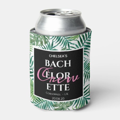 Tropical Beach Summer Bachelorette Weekend  Can Cooler