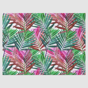 Tropical Beach Summer Palms Tissue Paper