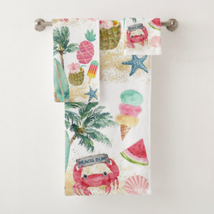 Surfboard Bathroom Accessories Zazzle