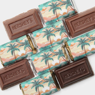 Tropical Beach Sunset Hershey's Miniatures