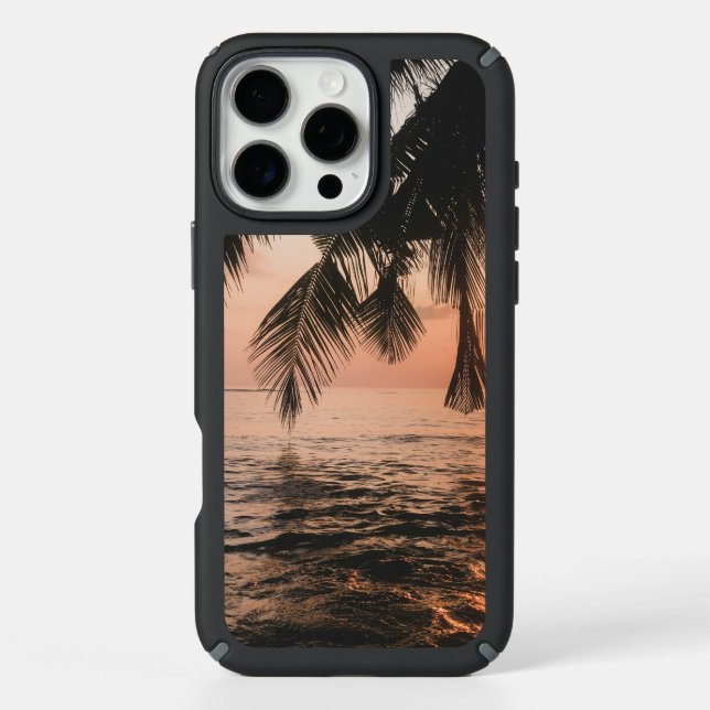 Tropical Beach Sunset Tough case (Front)