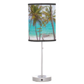 Tropical Beach Table Lamp (Back)