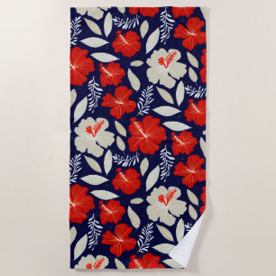 Tropical beach towel