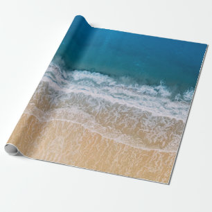 Tropical Beach Turquoise Blue Sea Florida Wrapping Paper