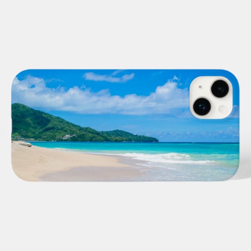 Tropical Beach Turquoise Water Blue Sky Case_Mate iPhone 14 Plus Case